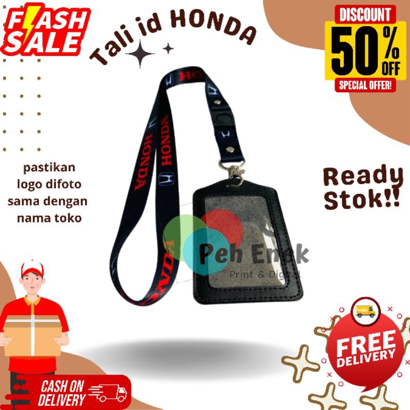 

Tali IDcard / Lanyard id card Honda Satu Set Dealer Honda Grosir bisa eceran✅