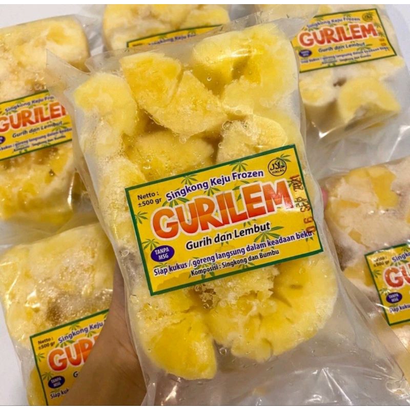 

Singkong Keju Gurilem 500g
