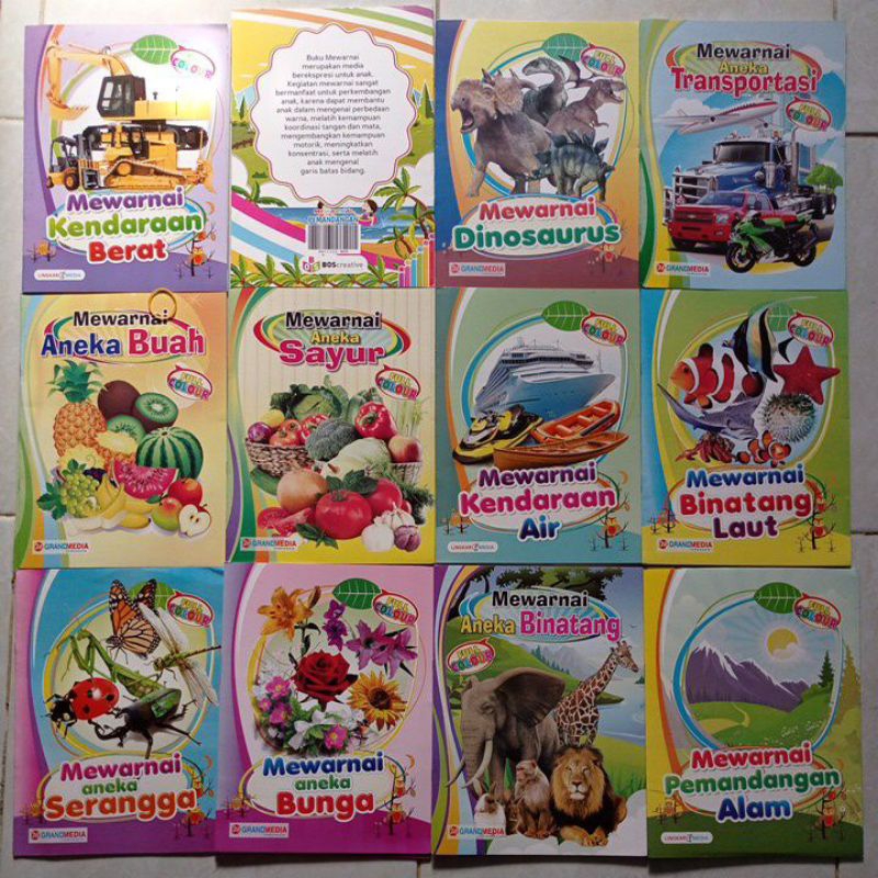 

Buku mewarnai