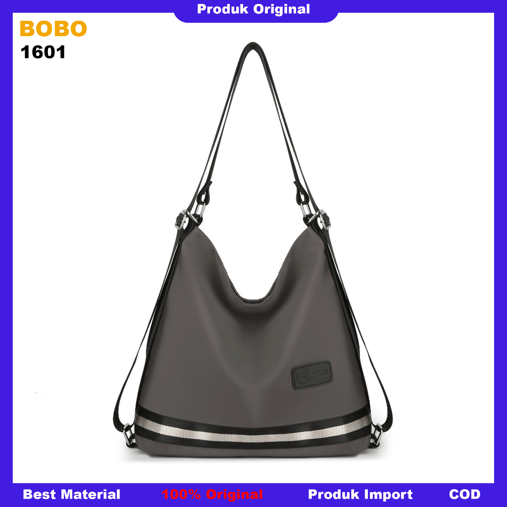 Tas selempang BOBO 1601 wanita waterproof import