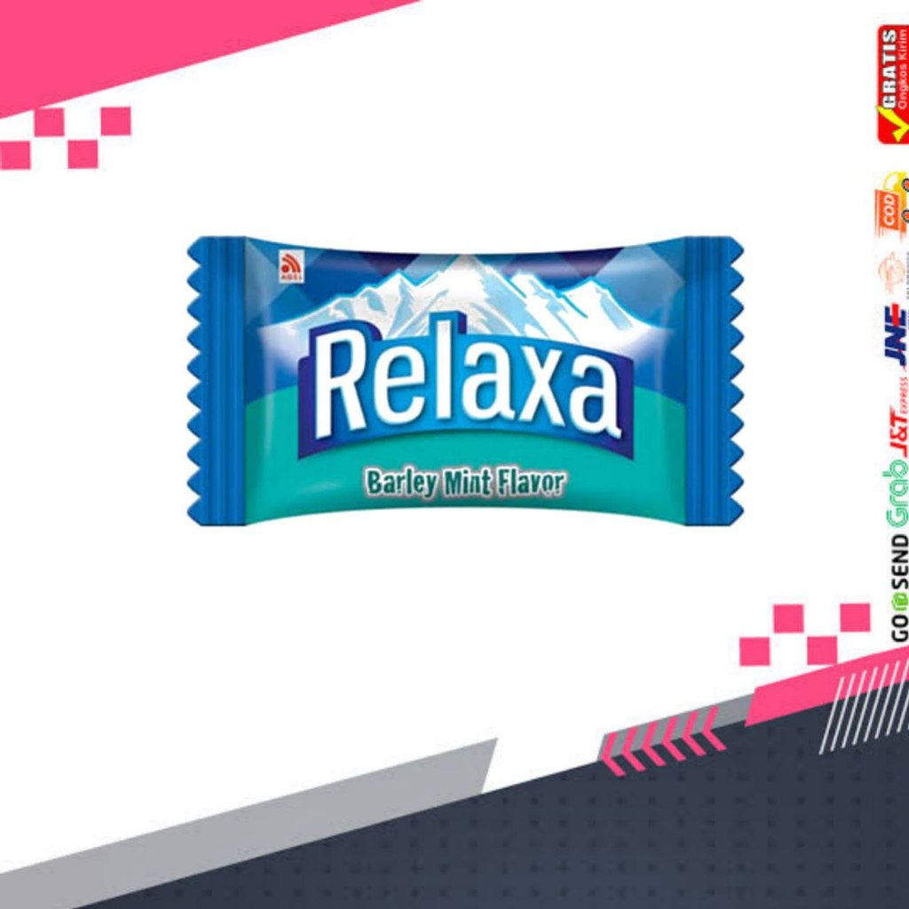 

permen mint relaxa 1pcs 1000an