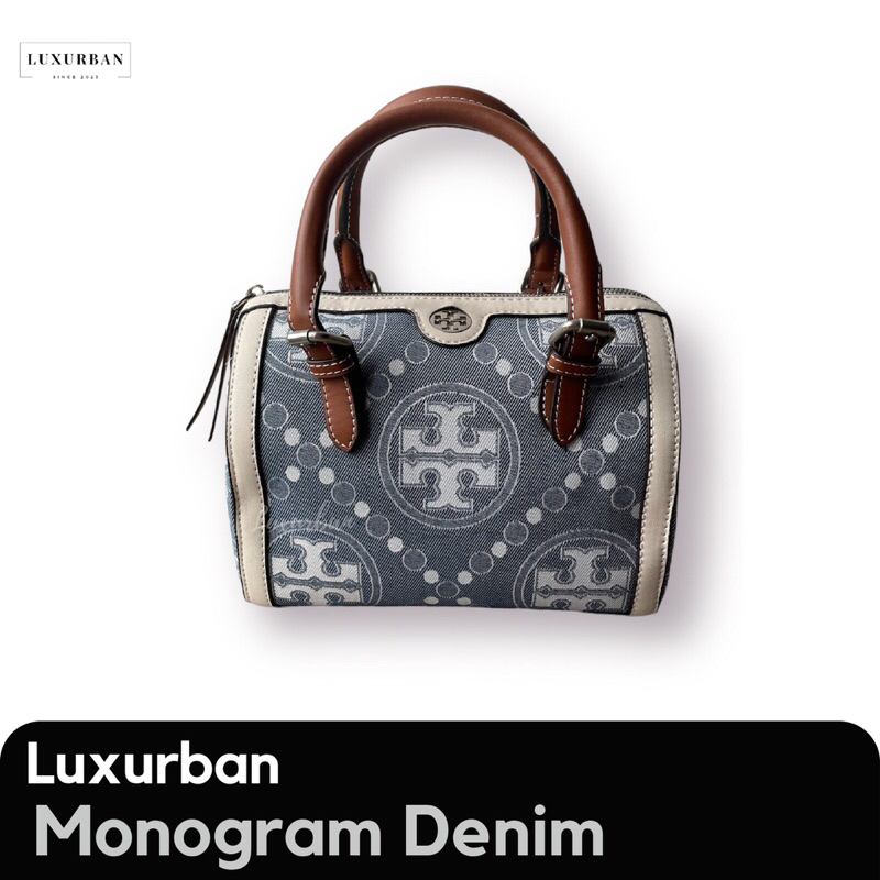 Monogram Denim - Tas Wanita - Tas Selempang - Tas Import