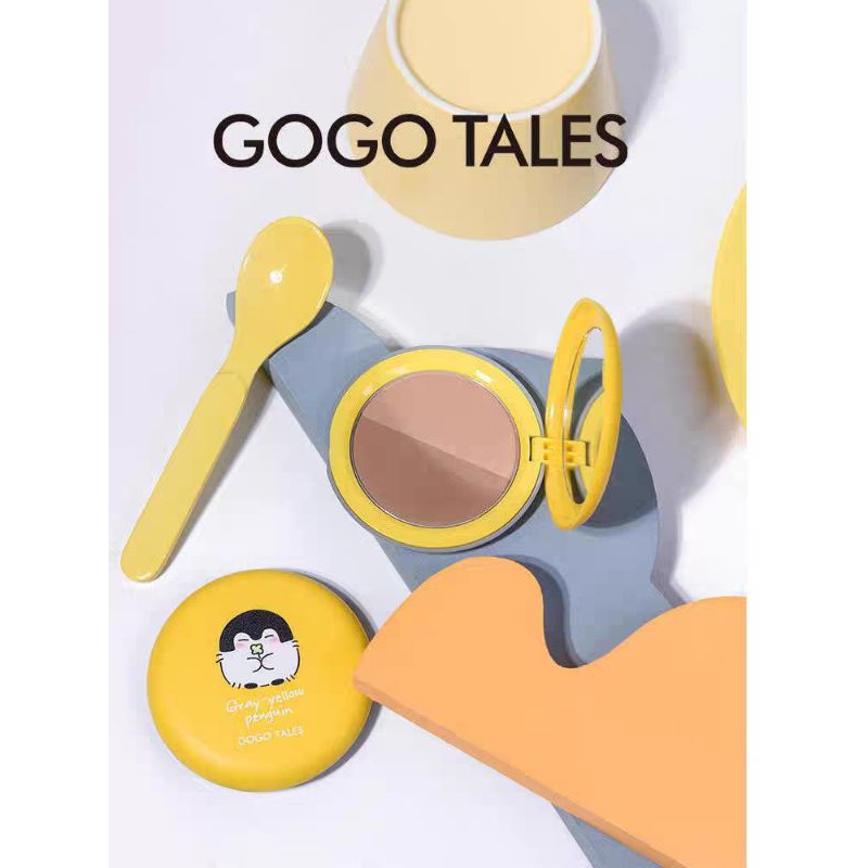 GOGO TALES Pinguin Series Contour Palette 2 Color