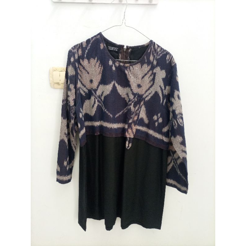 Baju Batik Wanita Merk Fitting Room 11 Ungu