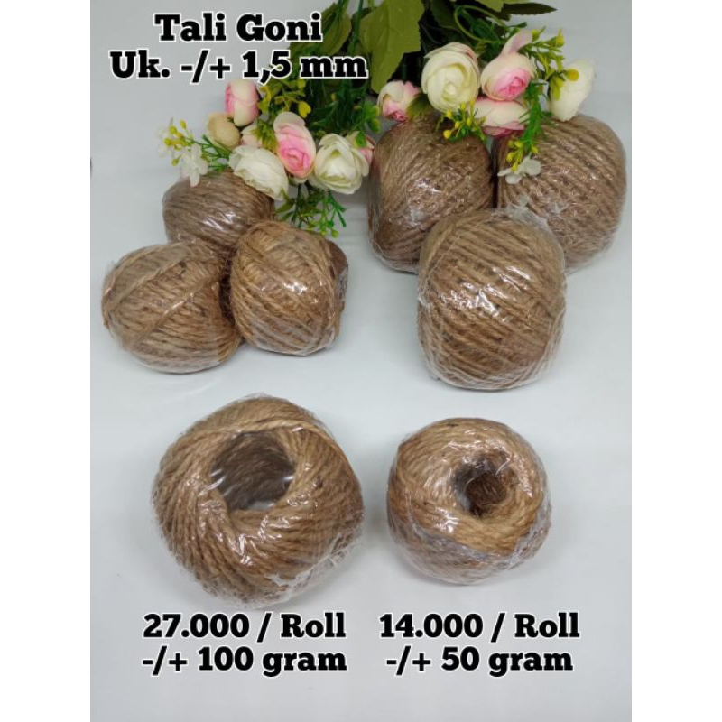 

1 Roll Tali Goni 2 Ply Tali Rami Roll