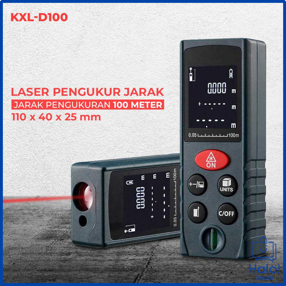 Pengukur Jarak Laser Distance 100 Meter KXL-D100