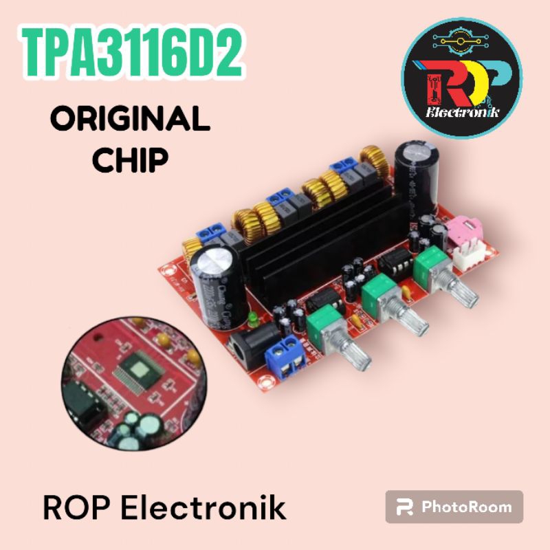 Kit Amplifier TPA 3116D2 Class D 2x50 Watt + 100 Watt Subwoofer Power