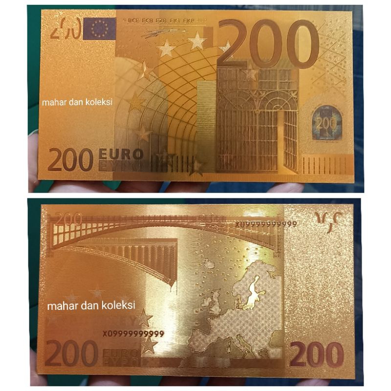 SOUVENIR GOLD FOIL 200 EURO