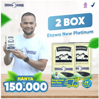 

Etawanew - 2 Box paket sehat untuk penyembuhan radang paru - paru dan mencegah masalah pernafasan