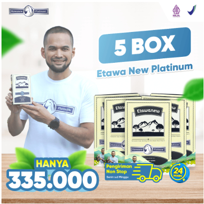 

Etawanew - 5 Box Membantu mengatasi masalah pernafasan dan perlindungan lebih terhadap imun tubuh dengan susu kambing pilihan dan krimer nabati Menyembuhkan Radang Paru Paru dan Nyeri Sendi Rematik Rendah Gula Untuk Penderita Diabetes Asma Sesak Nafas