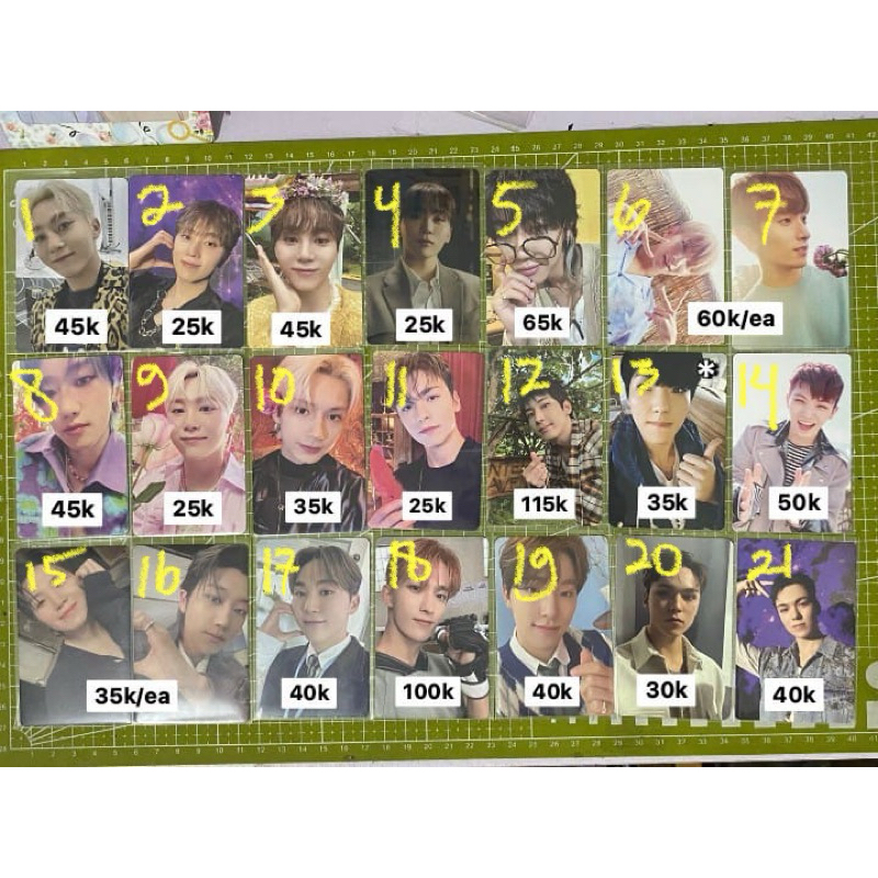 PC SEUNGKWAN THE8 DK DOKYEOM VERNON JUN WOOZI JOSHUA WONWOO HOSHI DINO FML SG23 SEASONS GREETING 202