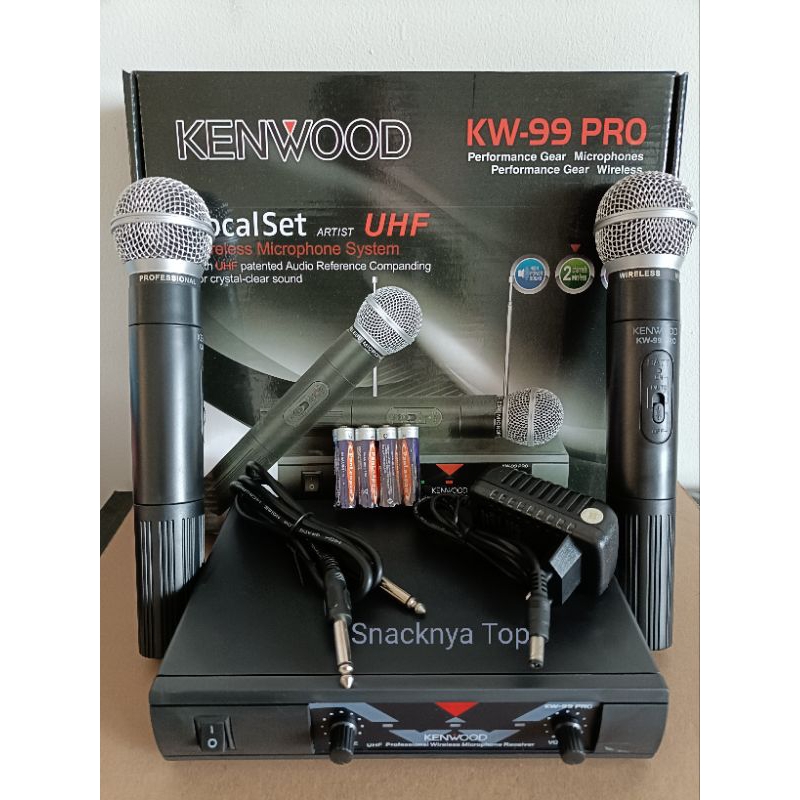 Mic Wireless KENWOOD KW 99 PRO Handle Mic