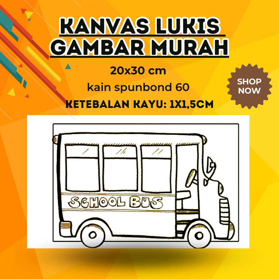 

kanvas lukis gambar 20x30cm murah kain spunbond tipis, minimal pembelian 2 pacs, untuk kekuatan packing