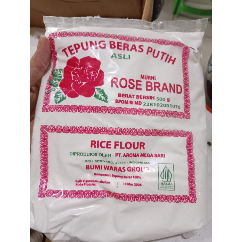 

tepung beras rosebrand