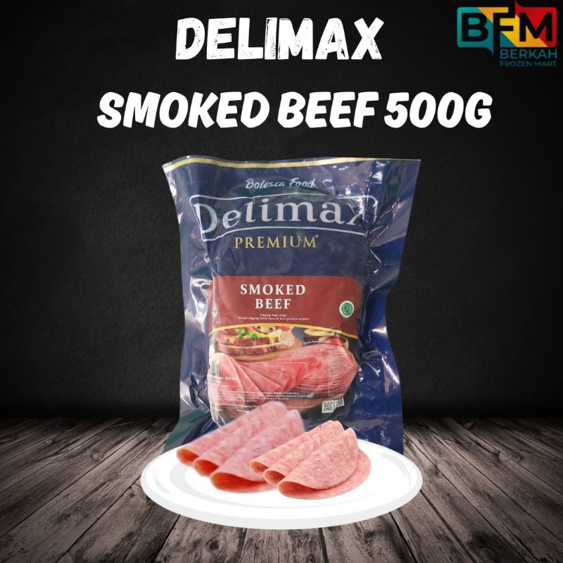 

Delimax Smoked Beef 500gr/Delimax smoked beef 250g