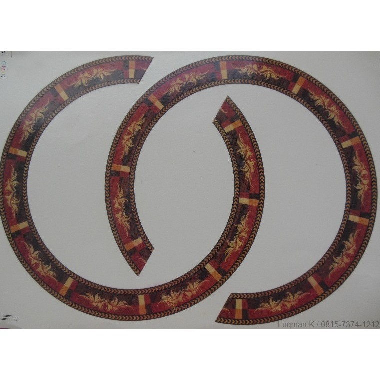 

Rosette Radiancewood Water Sticker