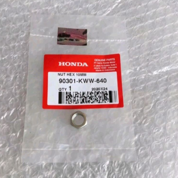 Mur Spion 10 MM Ulir Drat Kiri Honda Vario 125 150 eSP Scoopy eSP K93 ADV 150 Genio 90301KWW640