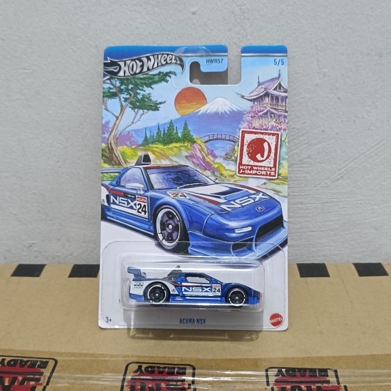HOTWHEELS ACURA NSX BIRU JAPAN IMPORTS #24