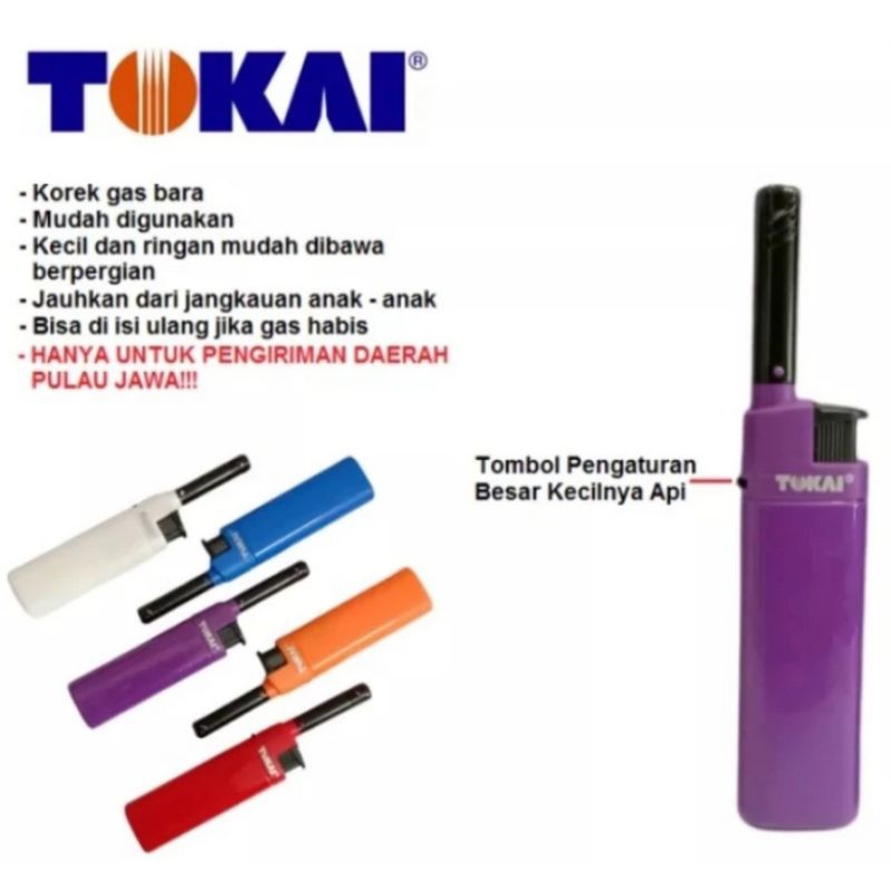 Korek Api Bara Tokai ZET Original 100%