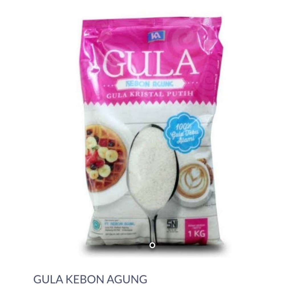 

Gula Pasir Kebon Agung Kemasan 1 KG