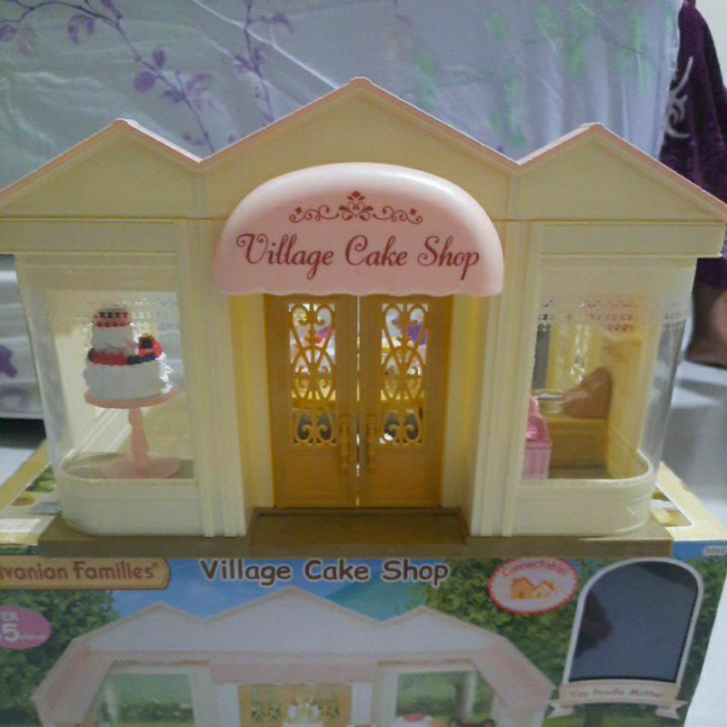 sylvanian families preloved village cake shop