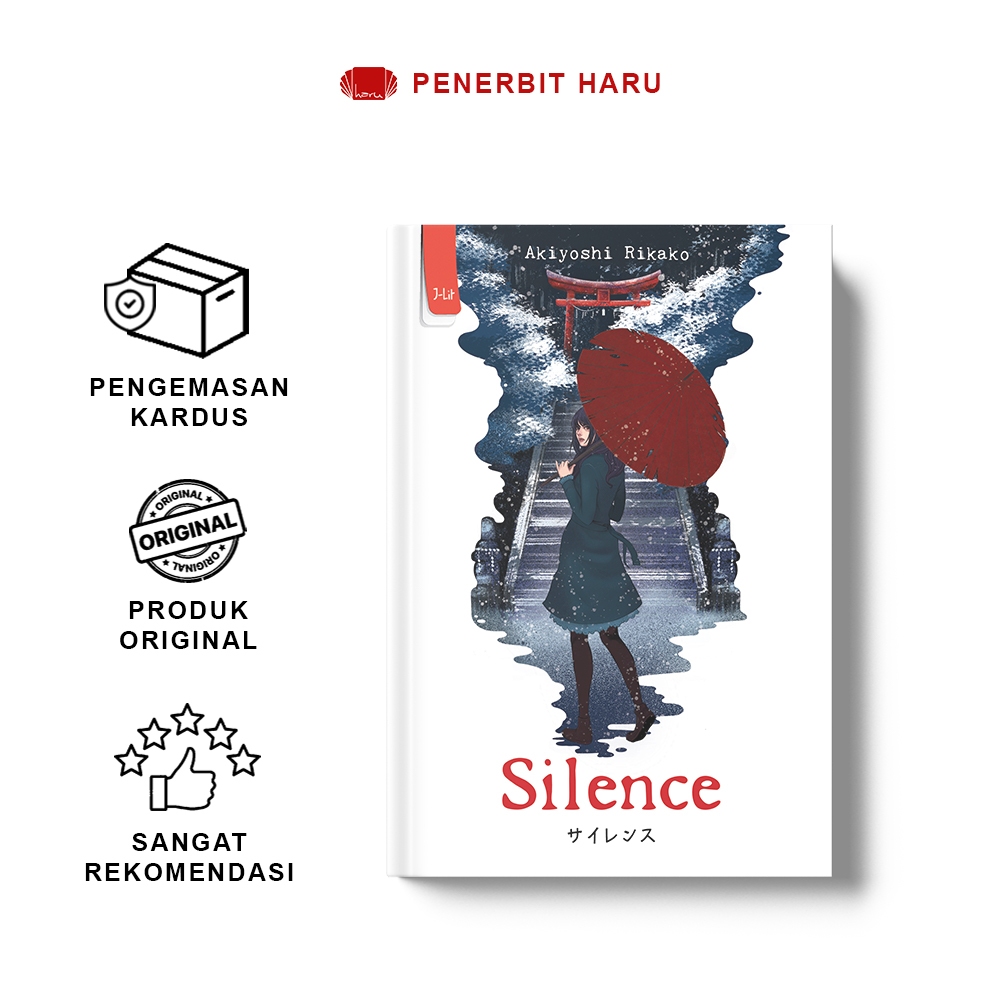Novel Silence 2022 Akiyoshi Rikako Penerbit Haru Buku Misteri Thriller Iyamisu