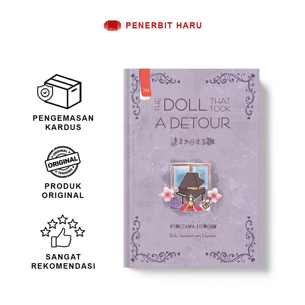 Novel Hyouka 4 The Doll That Took A Detour  Yonezawa Honobu  Penerbit Haru Buku Remaja