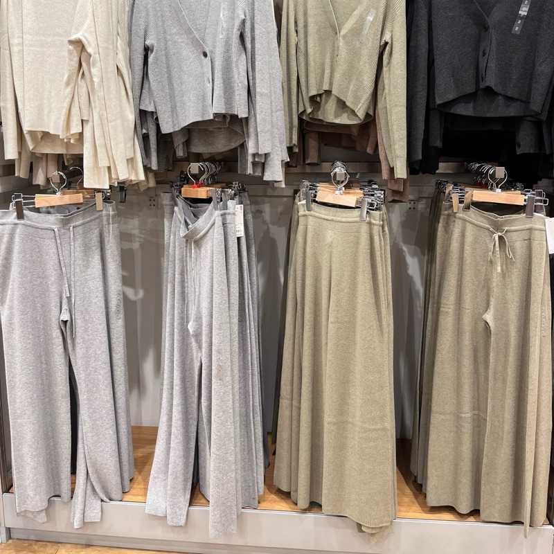 Jastip Uniqlo Celana Rajut Rib Washable