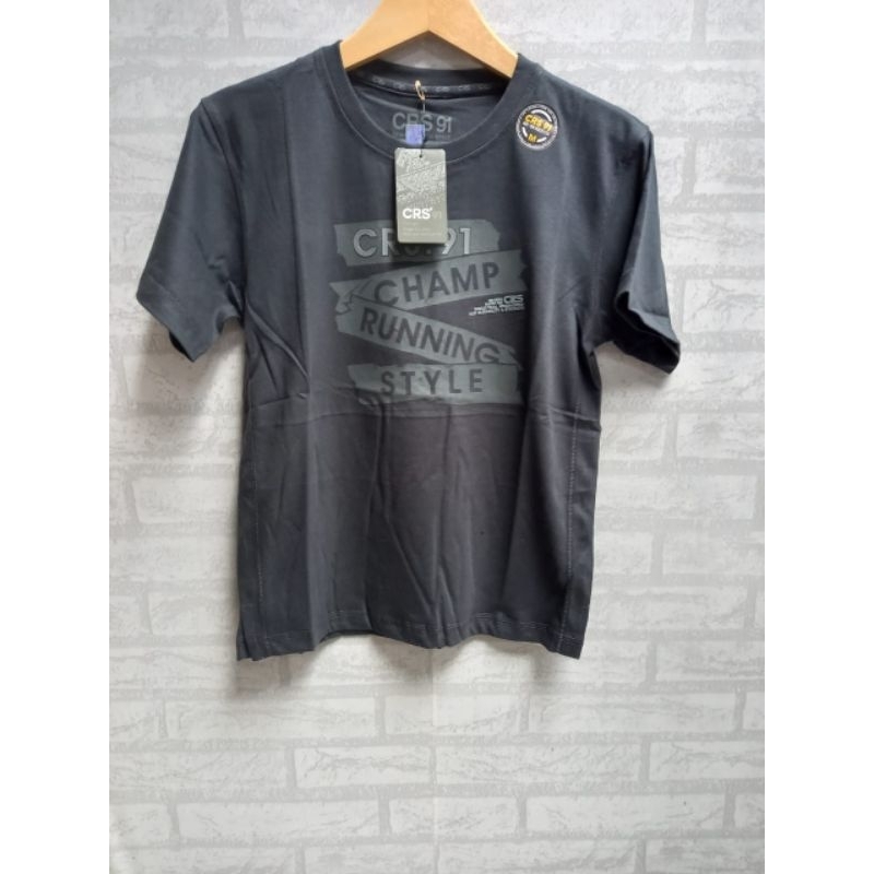 KAOS CRS 91 LENGAN PENDEK/KAOS PRIA DEWASA/KAOS BRAND crs 91