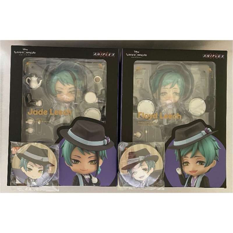 TWST Nendoroid Jade and Floyd Leech Twisted Wonderland (Rare)