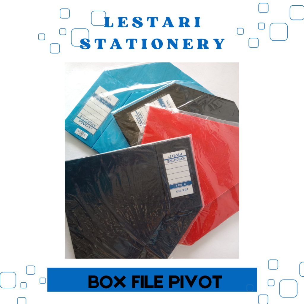 

Box File Pivot Box File Dokumen tempat dokumen Lestari Stationery