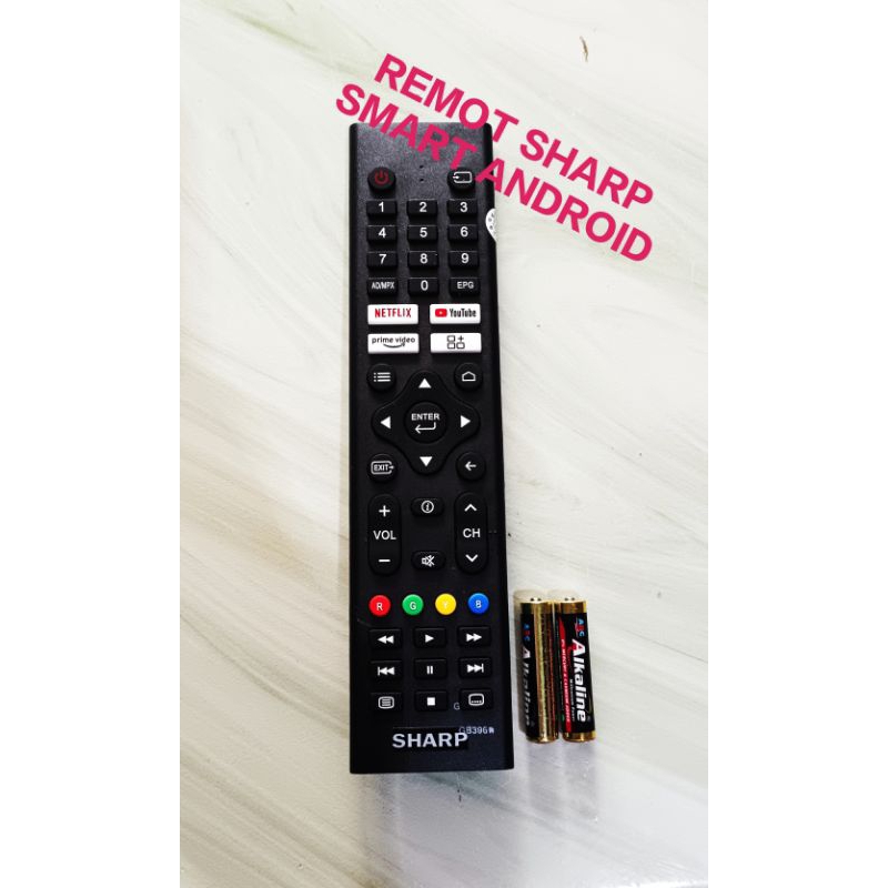 REMOT TV SHARP GB396 ANDROID SMART