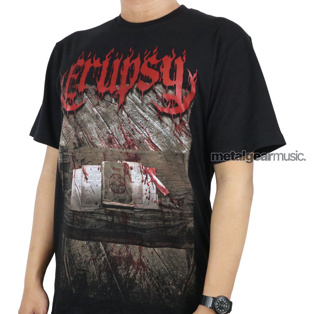 Metalgear Music Original Erupsy - Psychopath Diary Tshirt Baju Kaos