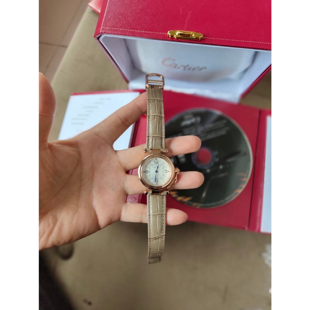 Special price Cartier vintage bracelet dress watch casual business quartz watch full inclusion