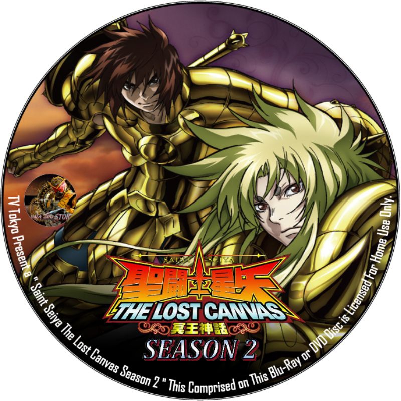 Kaset DVD Saint Seiya Lost Canvas Season 2 Subtitle Indonesia Full Episode