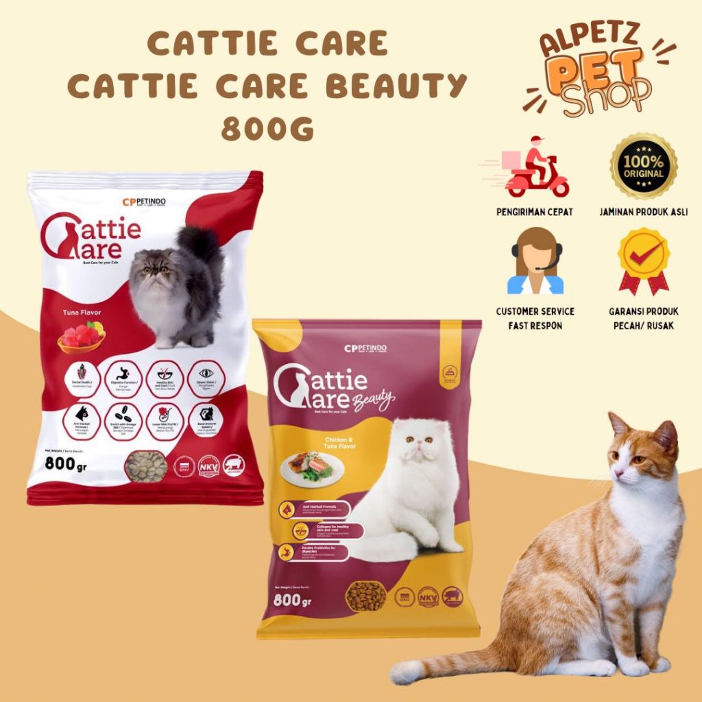 CATTIE CARE & CATTIE CARE BEAUTY  800G