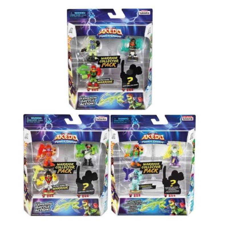 Akedo Powerstorm Warrior Collector Pack