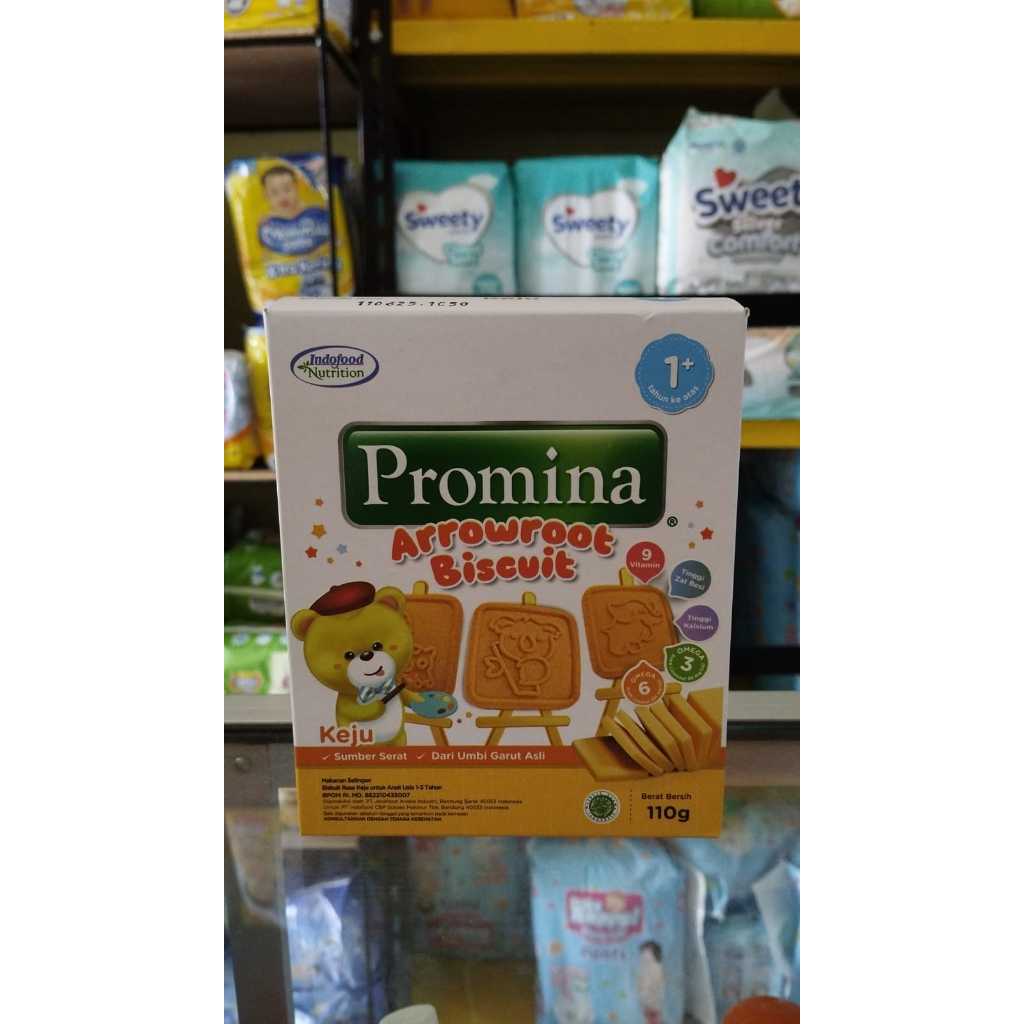 PROMINA ARROWROOT BISKUIT KEJU - BISKUIT ANAK