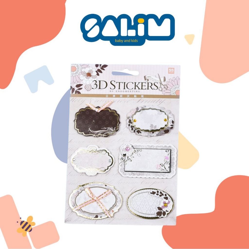 

Stiker 3D - Sticker Hiasan Buku - Hiasan Kamar