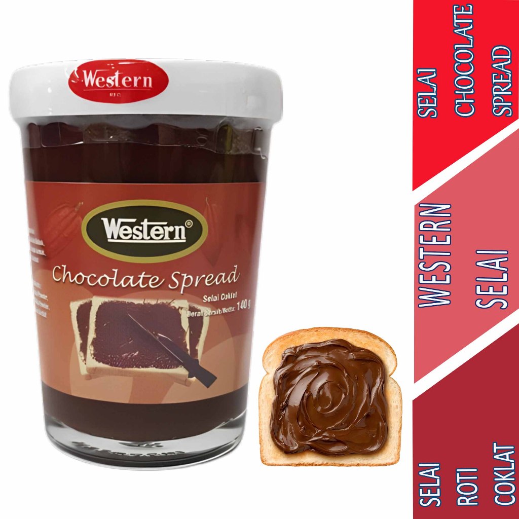 

Chocolate Jam Spread - Western - Selai Roti Rasa Cokelat - 140gr