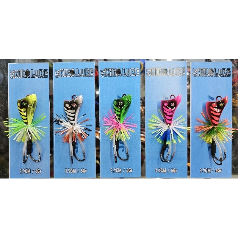 Umpan Casting Jump Frog Shida Lure Jaws 3.7