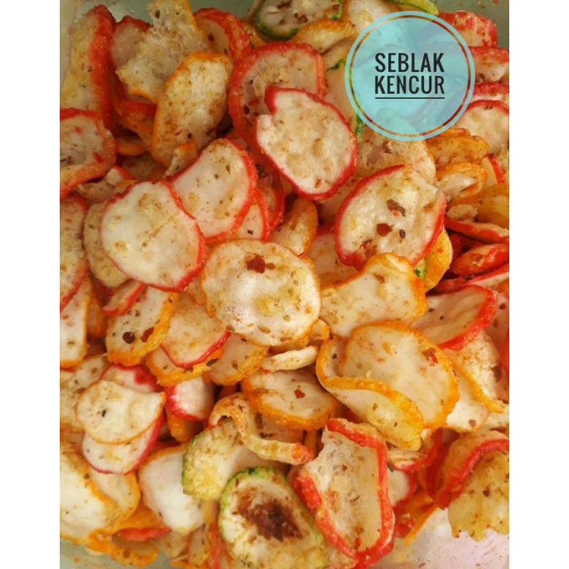 

KERUPUK SEBLAK KENCUR 500g
