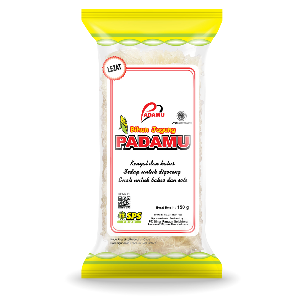 

Bihun jagung padamu berat 120g