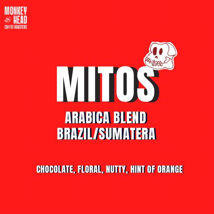 

MITOS ARABICA BLEND BRAZIL & SUMATERA COFFEE BEANS/BIJI KOPI