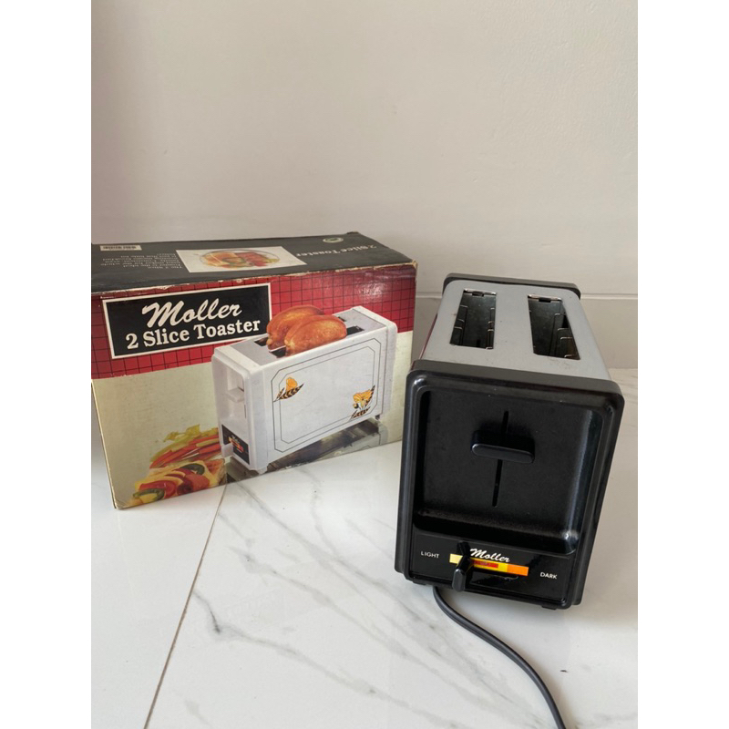 MOLLER 2 Slice Toaster ALAT PANGGANG ROTI PEMANGGANG ROTI ELEKTRIK
