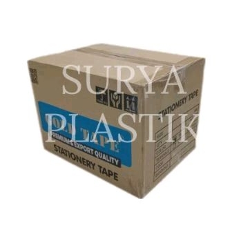 

Selotip Murah Selotip Bening Goldtape Biru 65 yard HARGA 1 DUS