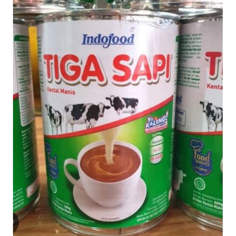 

SUSU KENTAL MANIS TIGA SAPI 500gram