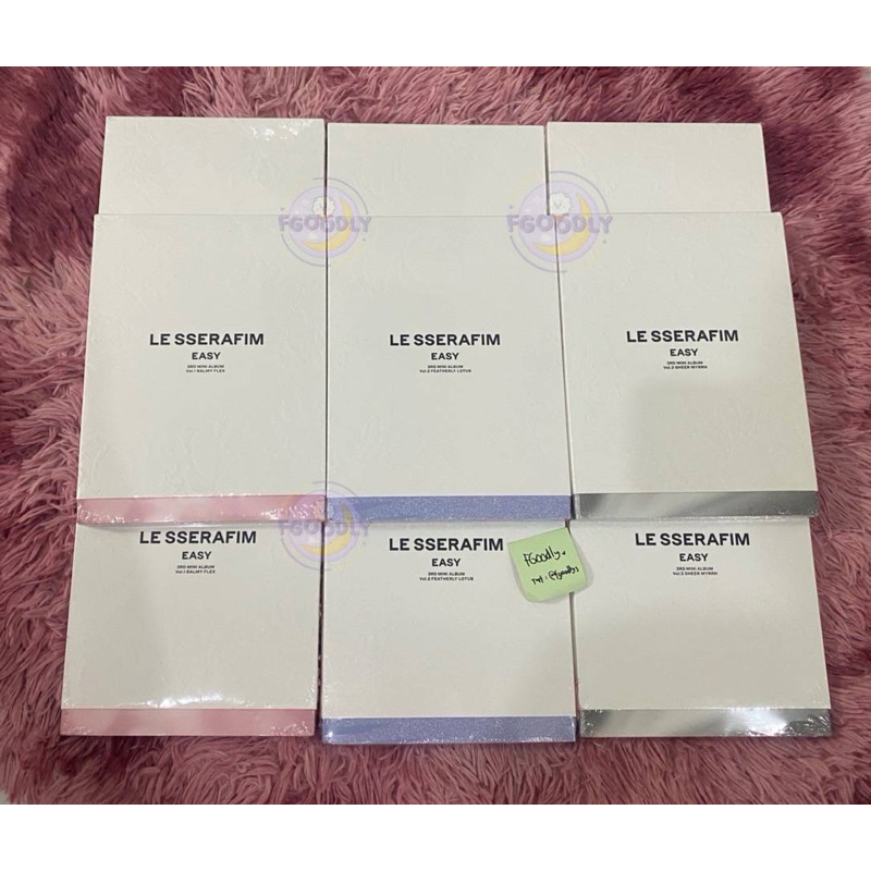 [READY STOCK] LE SSERAFIM EASY REGULAR ALBUM SEALED