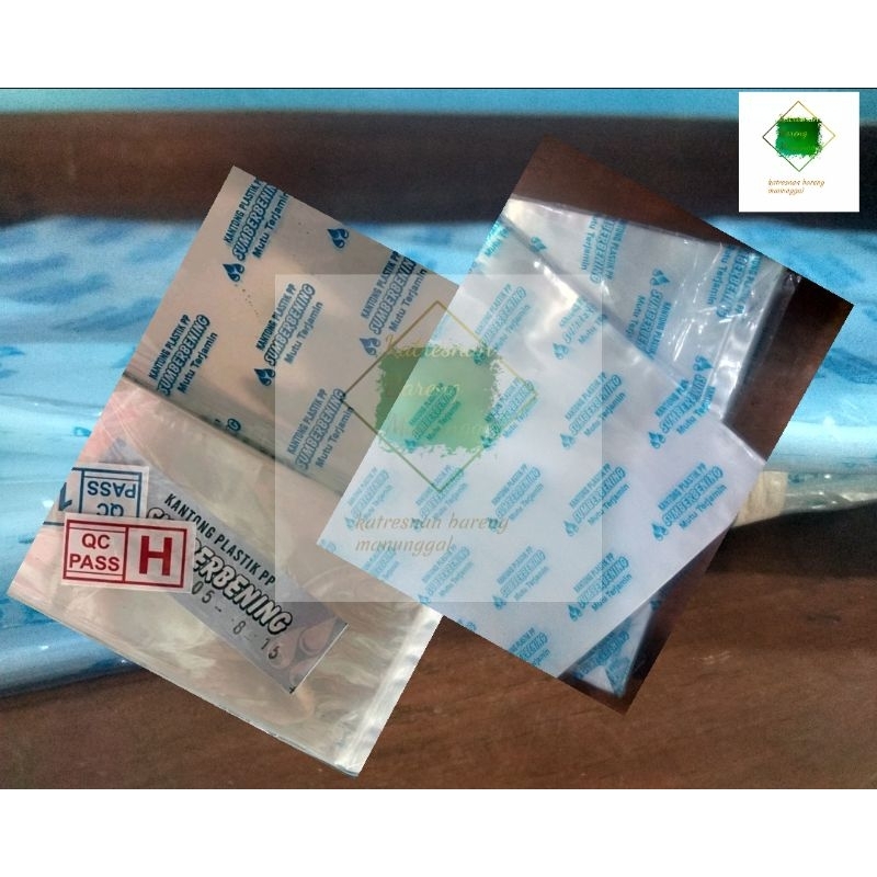 plastik pp sumber bening/tebal 05