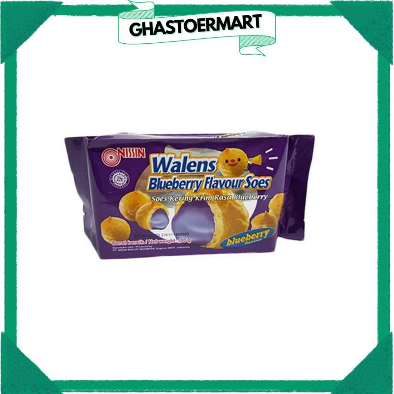 

GHASTOERMART | Nissin Walens Blueberry Flavour Soes 100 gram